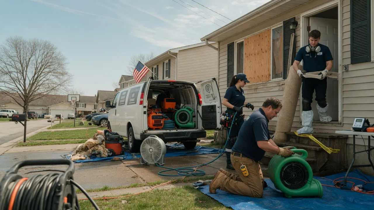 Water Damage Restoration in Harrison, OH near me